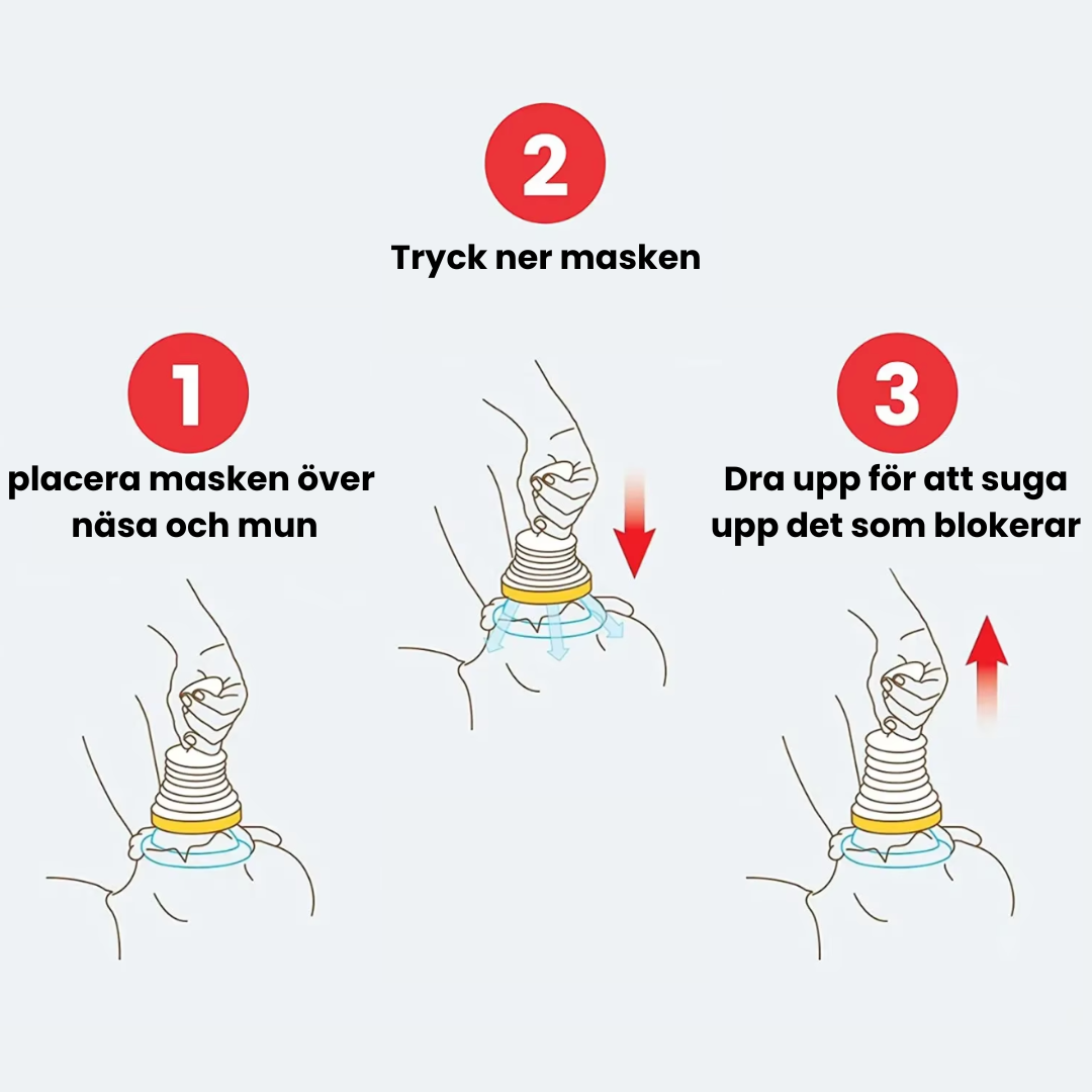 Räddningsmask – vid kvävning