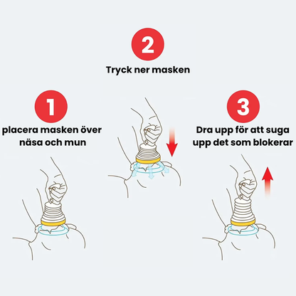 Räddningsmask – vid kvävning